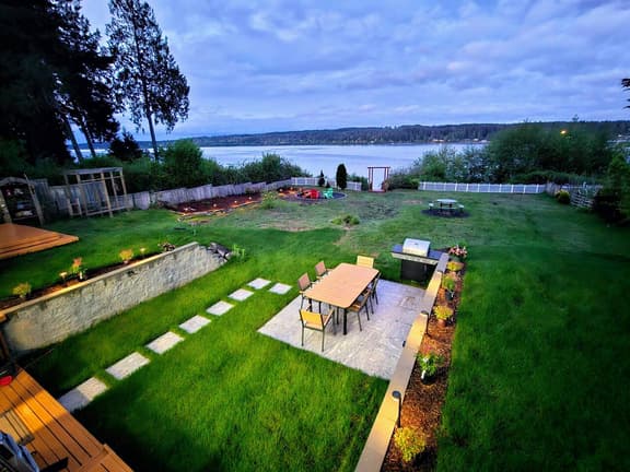 Beachfront Retreat | Hot Tub, Firepit & Sound View